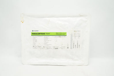 Halyard 61447 Paracentesis Tray 18Ga x 3.25inch (x)